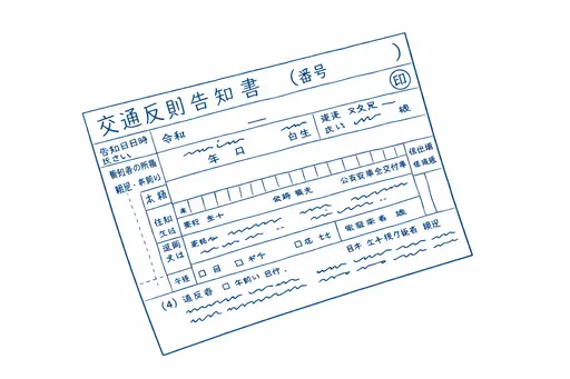 青切符のイメージ